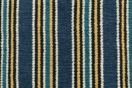Striped Woven Fabric Texture