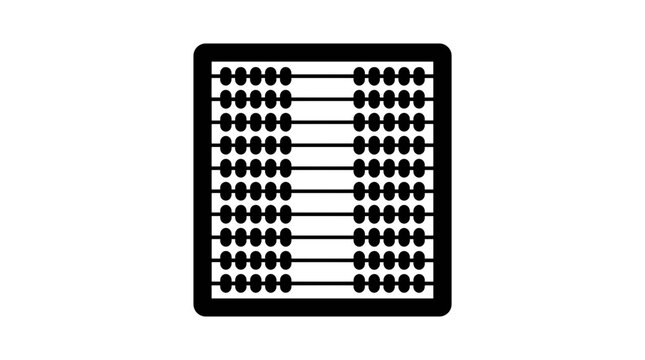 Vintage Abacus Calculator Tool for Counting and Mathematics.
