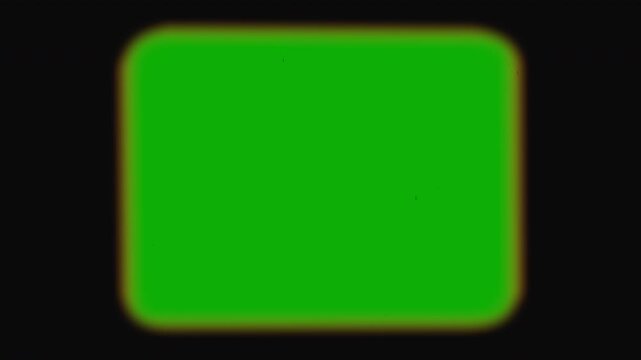 35mm film matte overlay with halation, noise and subtle shake on green screen. Ideal for chroma key retro compositing