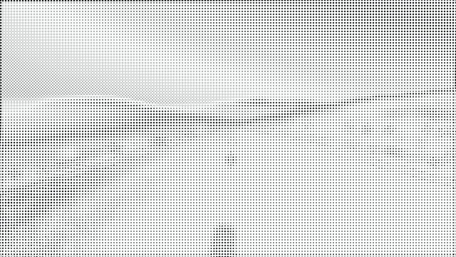 Geometric halftone dot pattern background with fading gradient effect for design work.