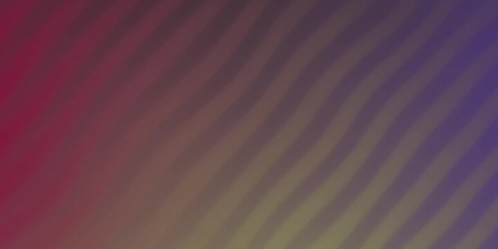 Motion graphics animation of diagonal stripes flowing over a magenta-violet gradient with soft glow for corporate promos and marketing video