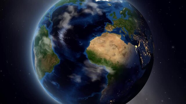 Earth Zoom In to Dahuk Iraq Satellite Map Animation