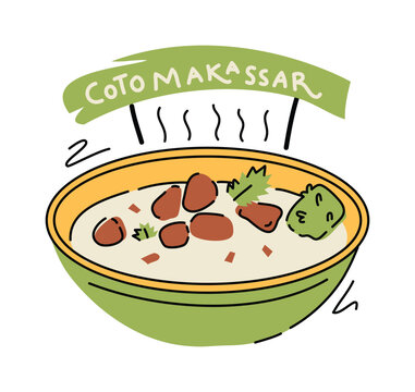 Coto Makassar Indonesian Dish