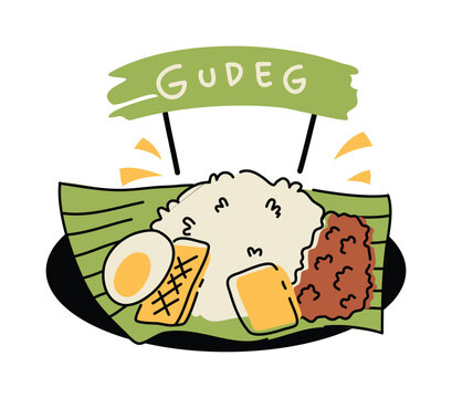 Traditional Gudeg Dish