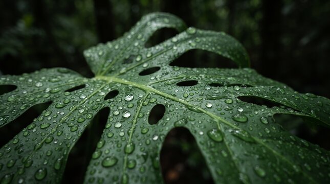 dew on leaf