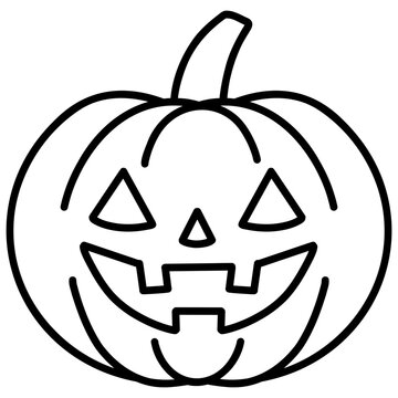 halloween jack o lantern icon