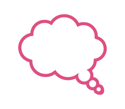 Speech Bubble and Comic Talk Balloon Outline Collection, Hand Drawn Conversation, Dialogue and Communication Elements