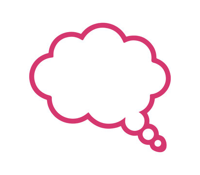 Speech Bubble and Comic Talk Balloon Outline Collection, Hand Drawn Conversation, Dialogue and Communication Elements