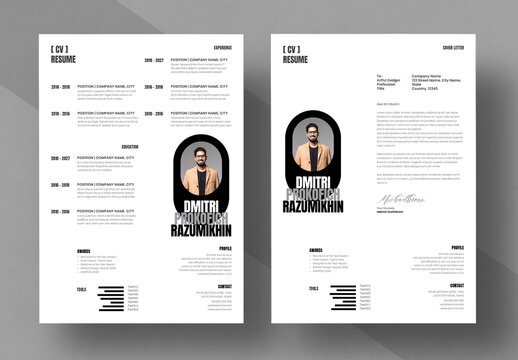 Professional Resume and Cover Letter Template