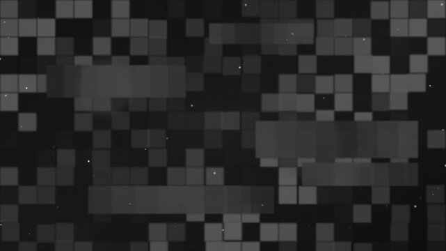 mosaic blur privacy censor box and pixelated mask pattern for identity redaction in news broadcast video production