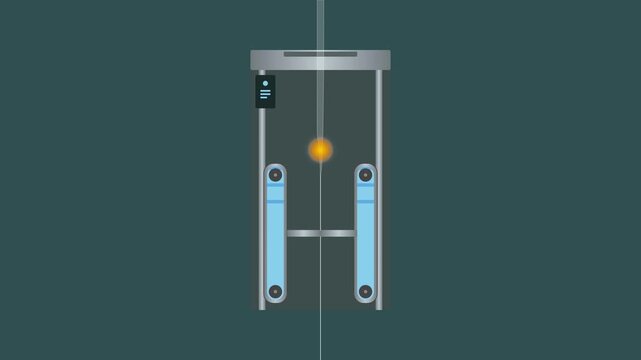 Automated Glass Capillary Tube Drawing Puller Carriage Motion Graphic