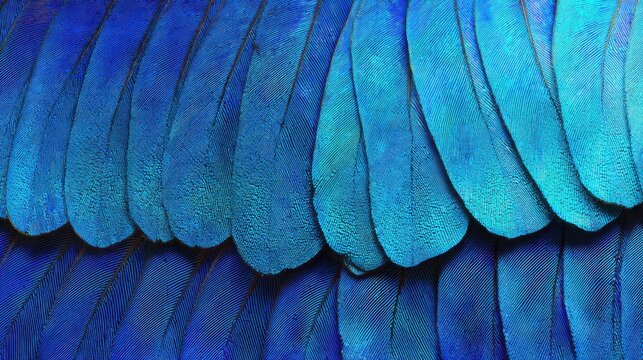 extreme macro texture of blue morpho butterfly wings, entire frame filled with luminous electric blue microscopic scales, subtle iridescent gradients