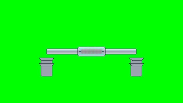 High-Voltage Aluminum Busbar Slip Joint Dynamic Thermal Expansion Loop