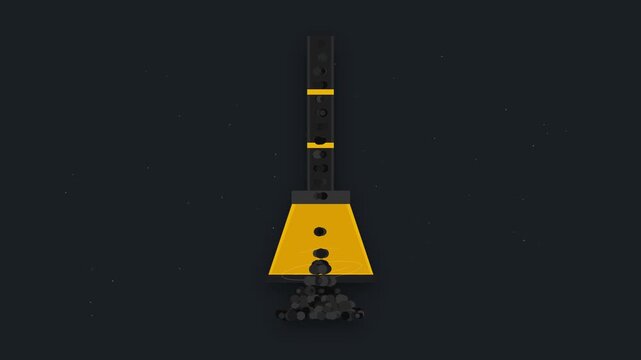 Industrial Subsea Manganese Nodule Harvester Suction Head Motion
