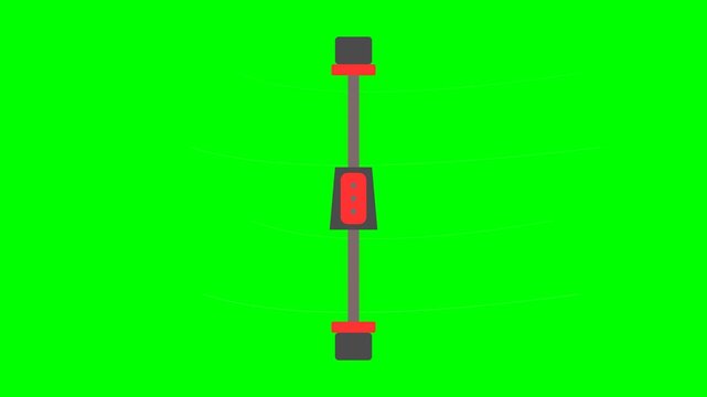 Tension Leg Offshore Wind Platform Mooring Tether Flexing in Sea Current