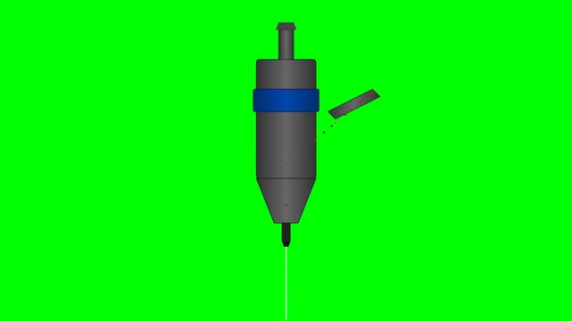 Industrial High-Pressure Abrasive Waterjet Mixing Chamber Assembly with Supersonic Cutting Stream