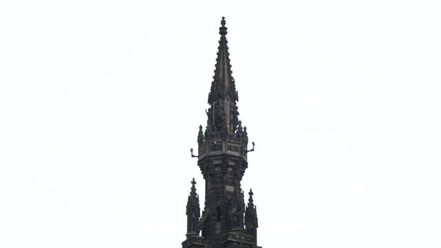 Scott Monument in Edinburgh, Scotland