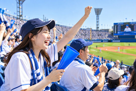 スポーツ観戦・野球・屋外