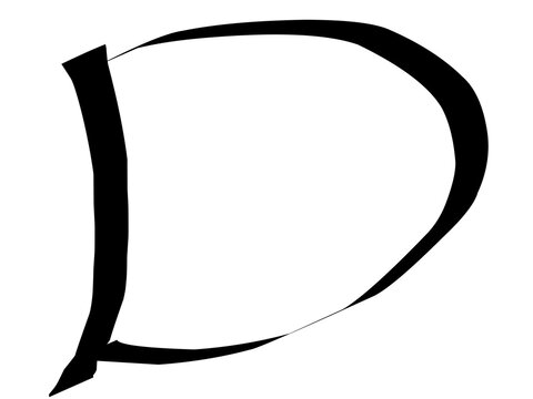 font text handwritten on white background