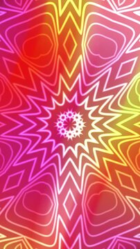 Backgrounds, digital art, prints, textiles, and posters. Intricate and mesmerizing geometric mandala overlay patterns with a kaleidoscope effect.