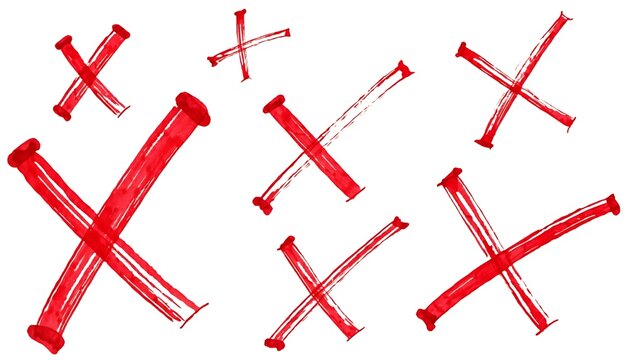 Microscopic view of red staurastrum desmid algae cells isolated on a white background for scientific research