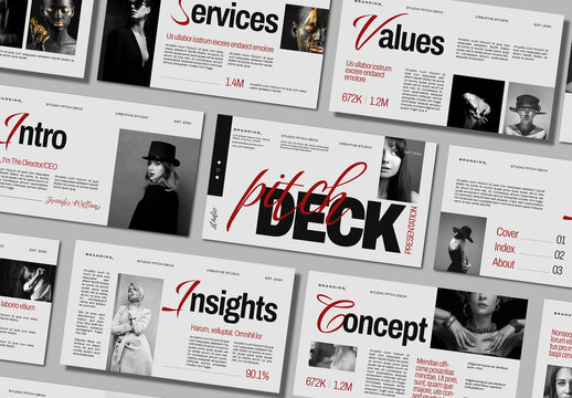 Pitch Deck Presentation Template