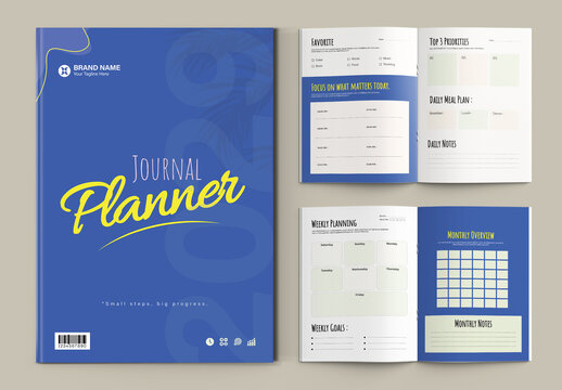 Productivity Journal Planner Template