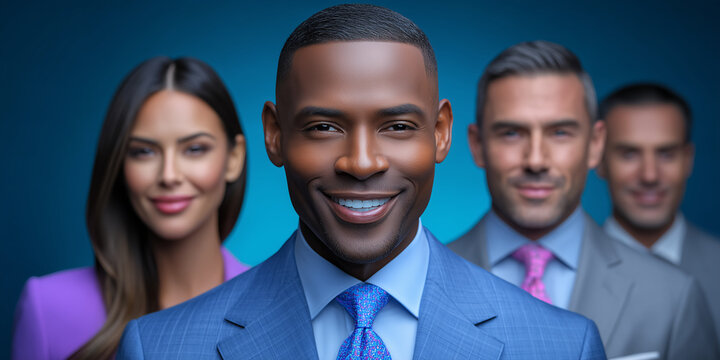 Diverse Leadership Team Driving Innovation and Business Growth &mdash; Corporate Studio Portrait

