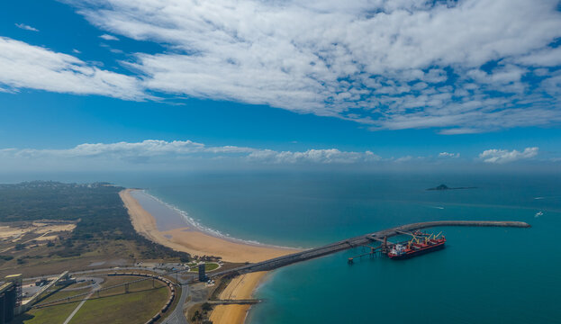 Aerial view of Mackay Harbour