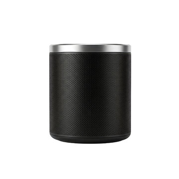 Bluetooth Speaker Mockup Isolated On Transparent Background