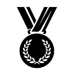 Obraz premium Sports medal symbolizing victory achievement championship and competitive success