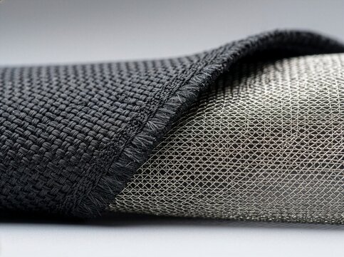 Conductive EMI Shielding Fabric with Metallic Mesh Layer