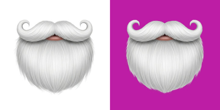 White bearded man with mustache background transparent png