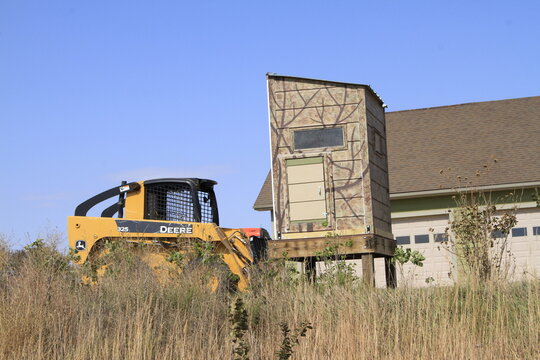 John Deere Skid Steer Farm Yard outdoor