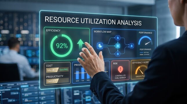 Operational Excellence - Resource Utilization Analysis Virtual Performance Interface