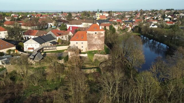 Male&scaron;ov medieval stronghold, the setting of the video game KCD: Deliverance 2
