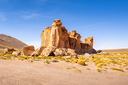 Bizarre rocks in the mountains of southern Bolivia