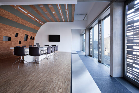 Germay, North Rhine Westphalia, Cologne, Modern office conference room