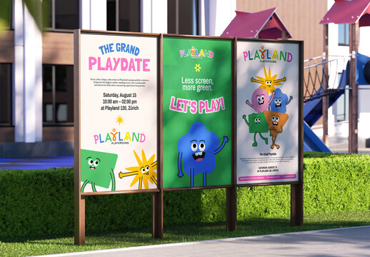 Board Poster Mockup