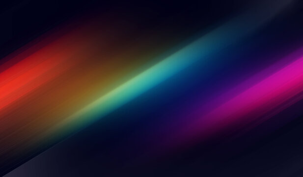 Colorful diagonal light streaks create a fast abstract background