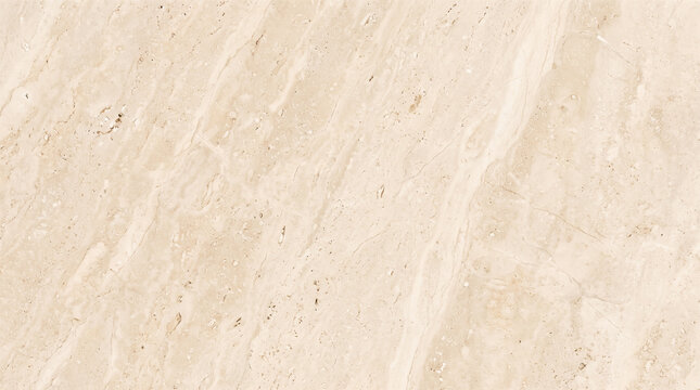 Beige travertine marble stone slab texture natural sedimentary limestone tile surface luxury interior architectural flooring wall finish building material background