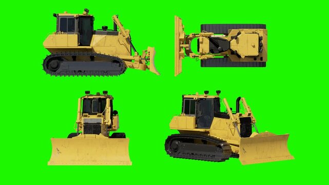 Bulldozer Rotation