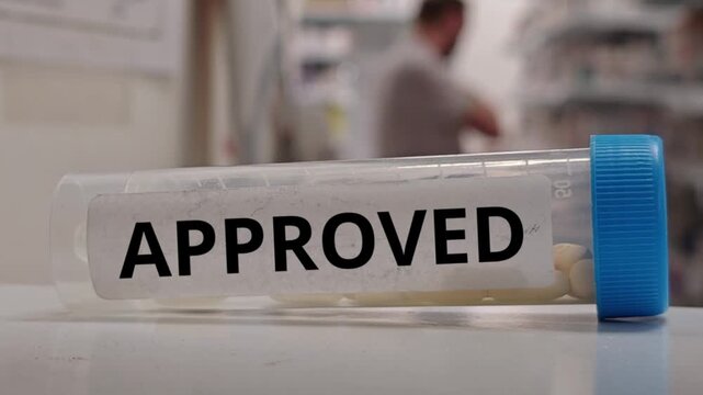 APPROVED oral tablet pharmaceutical product quality regulation and supply concept