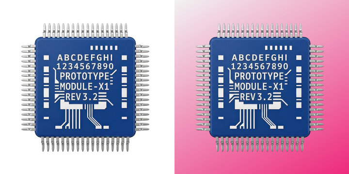 Microchip processor computer hardware electronic micro circuit board component