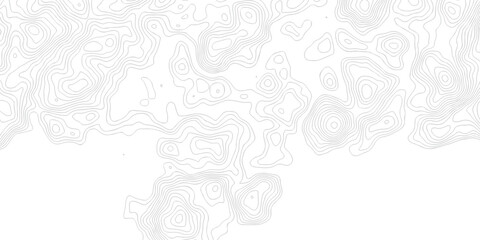 white topography map geography relief diagram texture design. Topography white background and black line world map texture design. Lines Topographic contour lines grid map seamless pattern. © MDFAIMIDULISLAM