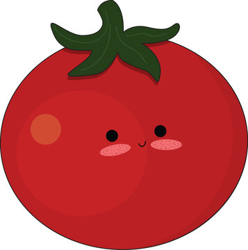 tomato cartoon illustration