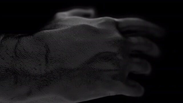 Fire Black hand
