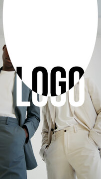 Logo Shape Transition Cycle Down VERTICAL &ndash; Dynamic Geometric Logo Transitions, Cycling Shape Wipes and Creative Brand Reveal Effects for Promos, Openers and Motion Graphics