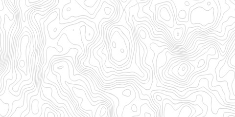 seamless space white and black location wave outline topography map diagram. paper counter map. vector hiking landscape geometric grid topo map texture background. © MDFAIMIDULISLAM