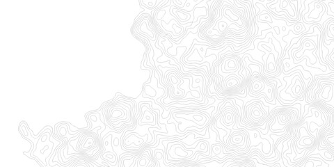 seamless space white and black location wave outline topography map diagram. paper counter map. vector hiking landscape geometric grid topo map texture background. © MDFAIMIDULISLAM